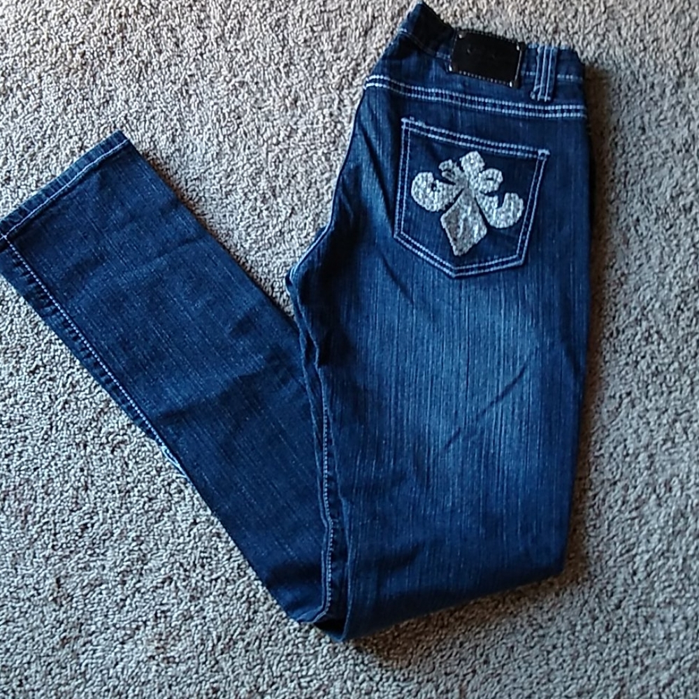 Red Rivet Jeans